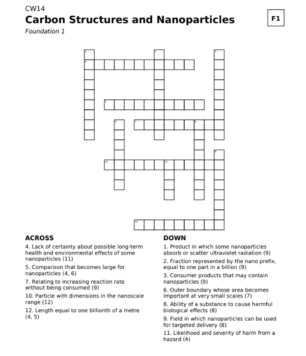 Crosswords that build recall