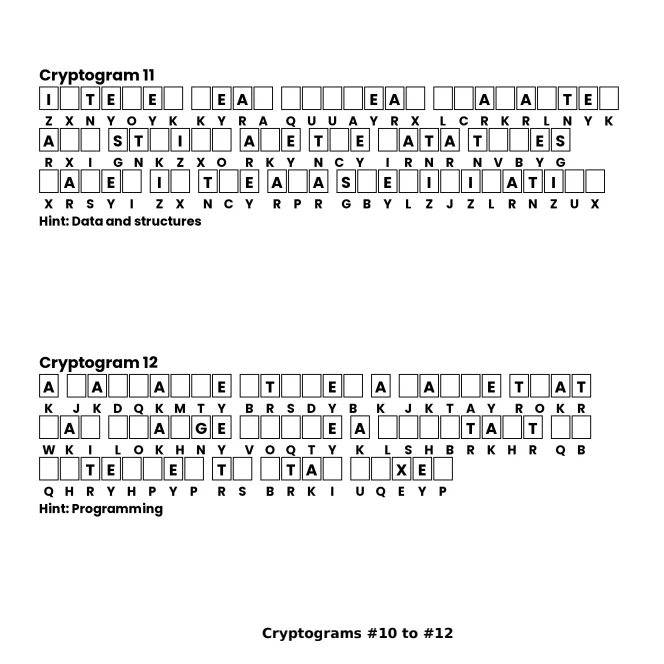 Decode, think, remember